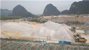 时产150280吨菱镁矿砂石料设备  